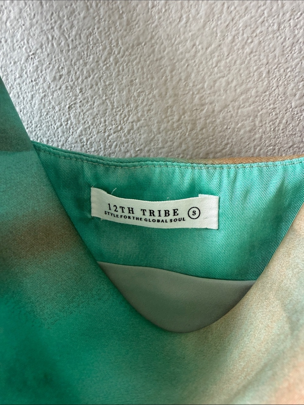 12th Tribe Tie-Dye Slip Dress - Picture 3 of 4